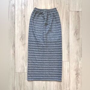 (New) Knit Skirt with Waistband, XS